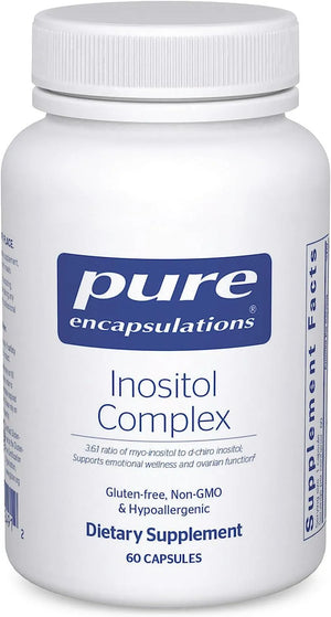 PURE ENCAPSULATIONS - Pure Encapsulations Inositol Complex 60 Capsulas - The Red Vitamin MX - Suplementos Alimenticios - {{ shop.shopifyCountryName }}