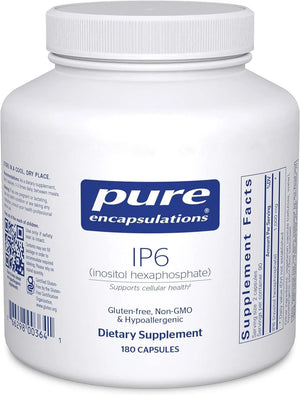 PURE ENCAPSULATIONS - Pure Encapsulations IP6 Inositol Hexaphosphate 180 Capsulas - The Red Vitamin MX - Suplementos Alimenticios - {{ shop.shopifyCountryName }}