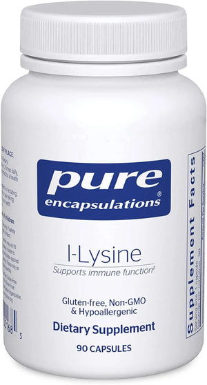 PURE ENCAPSULATIONS - Pure Encapsulations L-Lysine 90 Capsulas - The Red Vitamin MX - Suplementos Alimenticios - {{ shop.shopifyCountryName }}