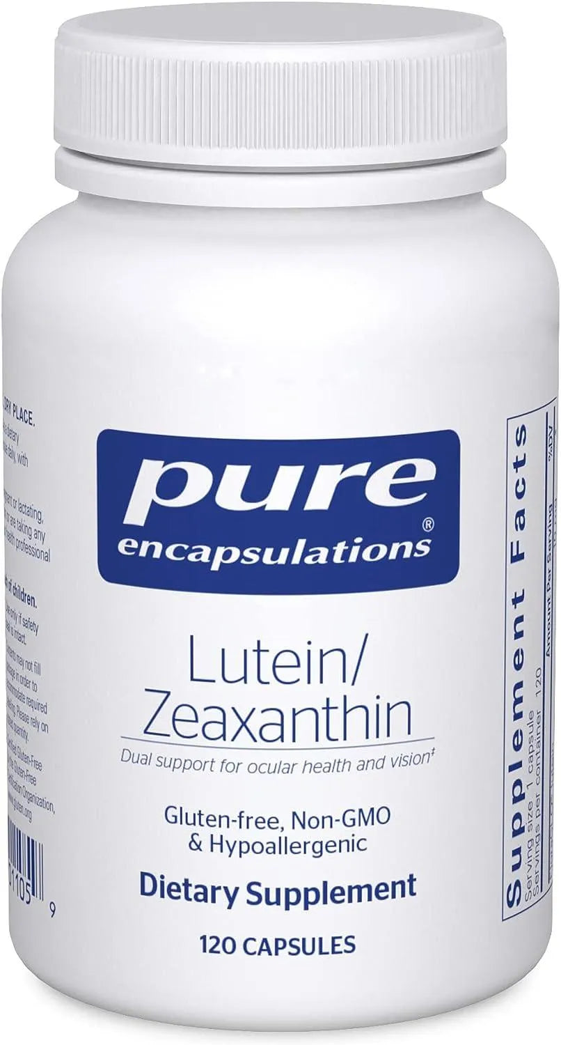 PURE ENCAPSULATIONS - Pure Encapsulations Lutein/Zeaxanthin 120 Capsulas - The Red Vitamin MX - Suplementos Alimenticios - {{ shop.shopifyCountryName }}