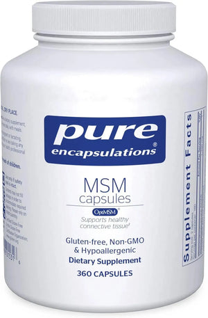 PURE ENCAPSULATIONS - Pure Encapsulations MSM 360 Capsulas - The Red Vitamin MX - Suplementos Alimenticios - {{ shop.shopifyCountryName }}