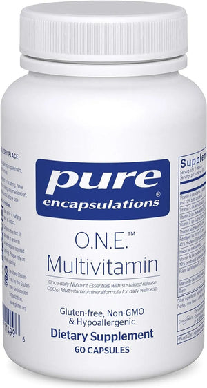 PURE ENCAPSULATIONS - Pure Encapsulations O.N.E. Multivitamin 60 Capsulas - The Red Vitamin MX - Suplementos Alimenticios - {{ shop.shopifyCountryName }}