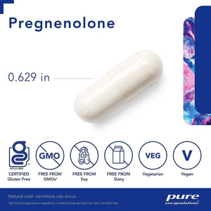 PURE ENCAPSULATIONS - Pure Encapsulations Pregnenolone 10Mg. 180 Capsulas - The Red Vitamin MX - Suplementos Alimenticios - {{ shop.shopifyCountryName }}