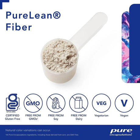 PURE ENCAPSULATIONS - Pure Encapsulations PureLean Fiber Powdered Blend 345.6 Gr. - The Red Vitamin MX - Suplementos Alimenticios - {{ shop.shopifyCountryName }}