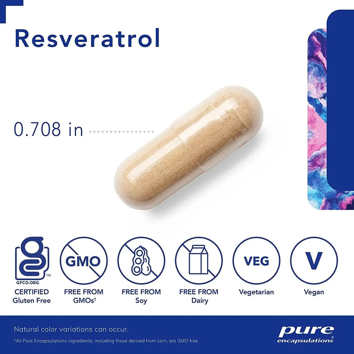 PURE ENCAPSULATIONS - Pure Encapsulations Resveratrol 120 Capsulas - The Red Vitamin MX - Suplementos Alimenticios - {{ shop.shopifyCountryName }}