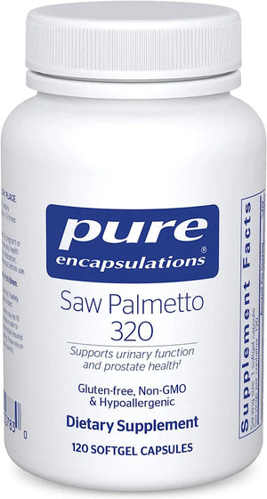 PURE ENCAPSULATIONS - Pure Encapsulations Saw Palmetto 320 120 Capsulas Blandas - The Red Vitamin MX - Suplementos Alimenticios - {{ shop.shopifyCountryName }}