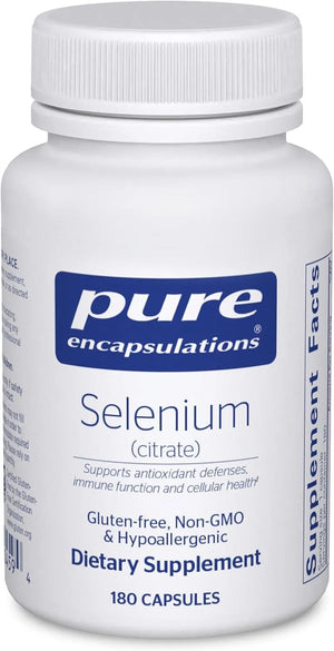 PURE ENCAPSULATIONS - Pure Encapsulations Selenium Citrate 180 Capsulas - The Red Vitamin MX - Suplementos Alimenticios - {{ shop.shopifyCountryName }}