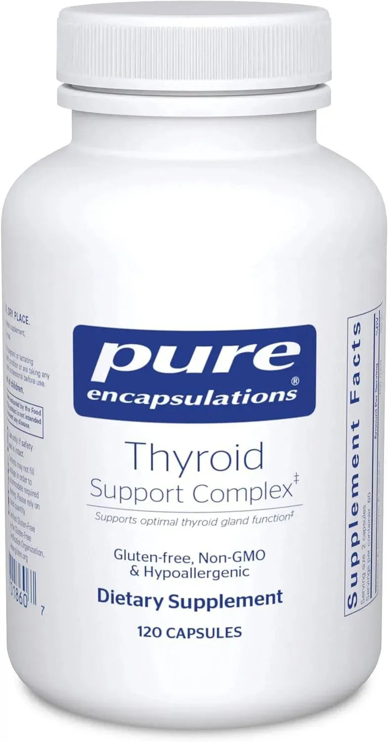 PURE ENCAPSULATIONS - Pure Encapsulations Thyroid Support Complex 120 Capsulas - The Red Vitamin MX - Suplementos Alimenticios - {{ shop.shopifyCountryName }}