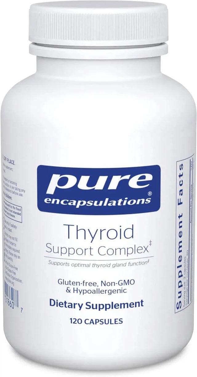 PURE ENCAPSULATIONS - Pure Encapsulations Thyroid Support Complex 120 Capsulas - The Red Vitamin MX - Suplementos Alimenticios - {{ shop.shopifyCountryName }}