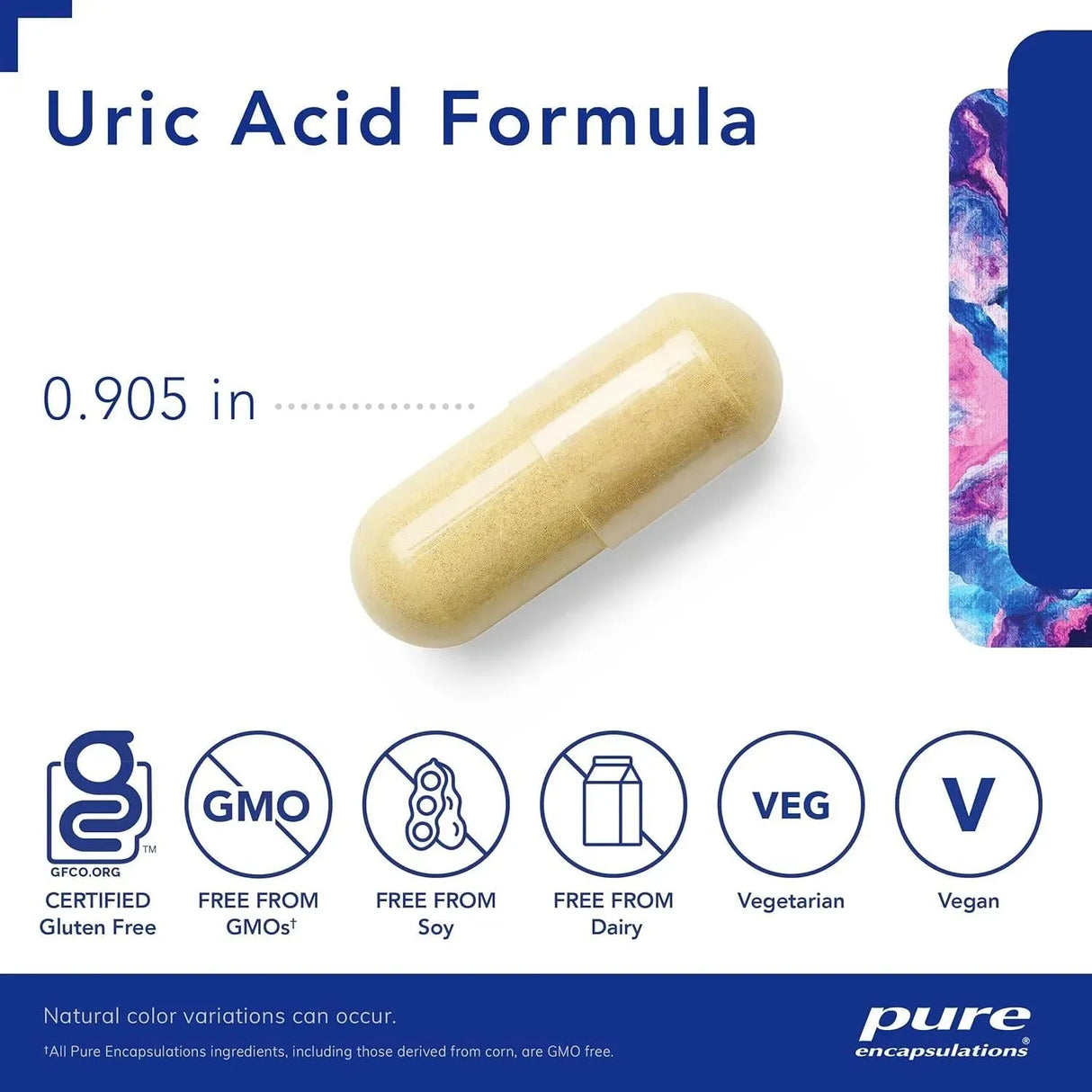 PURE ENCAPSULATIONS - Pure Encapsulations Uric Acid Formula 120 Capsulas - The Red Vitamin MX - Suplementos Alimenticios - {{ shop.shopifyCountryName }}