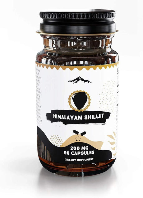 PURE HIMALAYAN SHILAJIT - Pure Himalayan Shilajit Capsules Extra Potent Shilajit 200Mg. 90 Capsulas - The Red Vitamin MX - Suplementos Alimenticios - {{ shop.shopifyCountryName }}