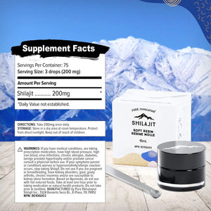 PURE HIMALAYAN SHILAJIT - Pure Himalayan Shilajit Soft Resin Ayurvedic Rasayana Rejuvenation - The Red Vitamin MX - Suplementos Alimenticios - {{ shop.shopifyCountryName }}