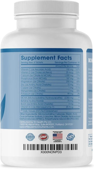 PURE MICRONUTRIENTS - Pure Micronutrients Calcium Supplement 180 Tabletas - The Red Vitamin MX - Suplementos Alimenticios - {{ shop.shopifyCountryName }}