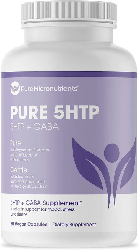 PURE MICRONUTRIENTS - Pure Micronutrients Pure 5-HTP 60 Capsulas - The Red Vitamin MX - Suplementos Alimenticios - {{ shop.shopifyCountryName }}