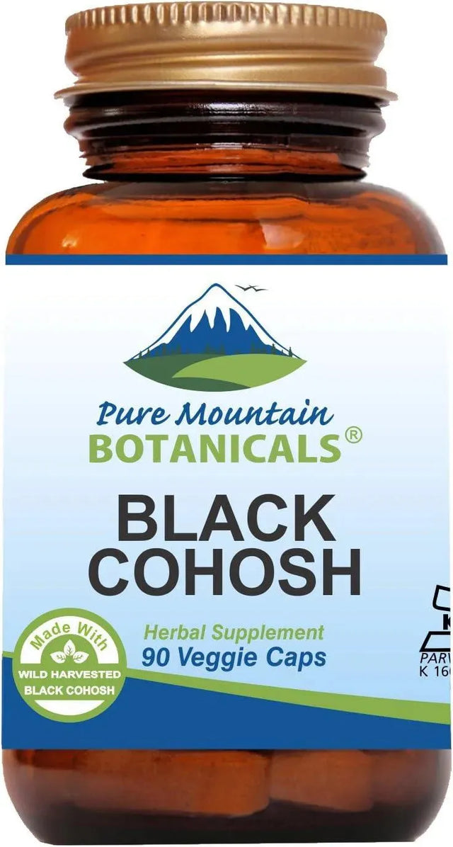 PURE MOUNTAIN BOTANICALS - Pure Mountain Botanicals Black Cohosh 90 Capsulas - The Red Vitamin MX - Suplementos Alimenticios - {{ shop.shopifyCountryName }}