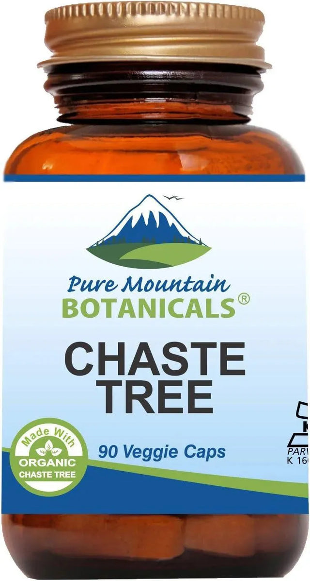 PURE MOUNTAIN BOTANICALS - Pure Mountain Botanicals Chaste Tree Berry 400Mg. 90 Capsulas - The Red Vitamin MX - Suplementos Alimenticios - {{ shop.shopifyCountryName }}