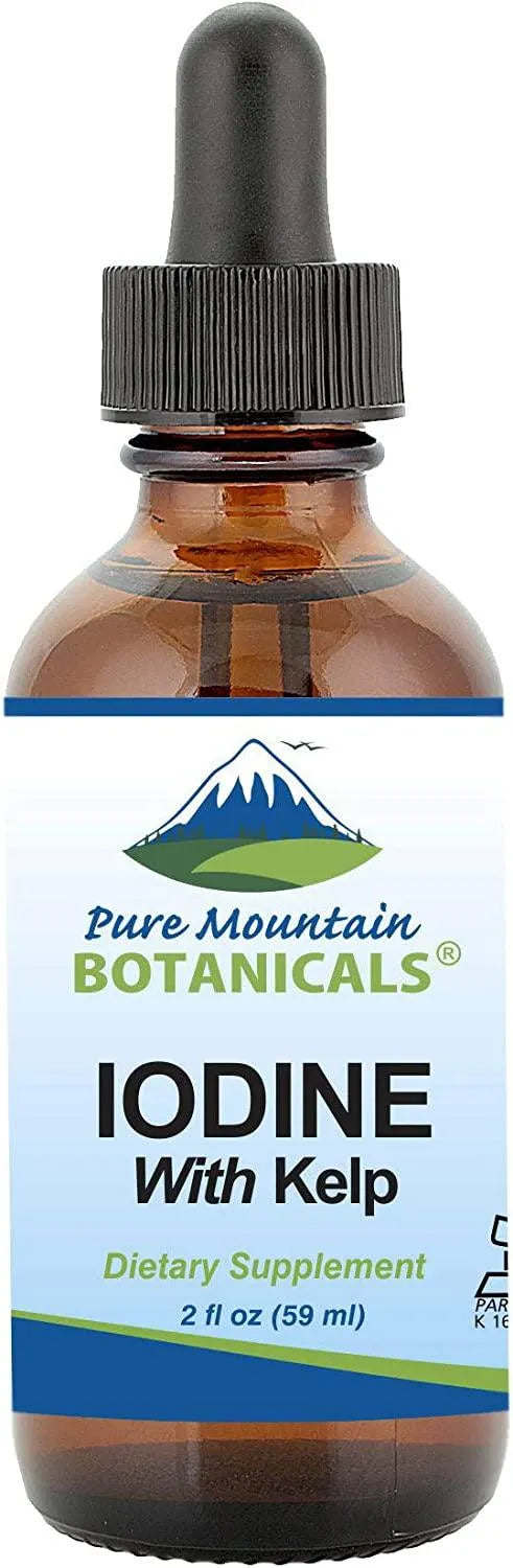 PURE MOUNTAIN BOTANICALS - Pure Mountain Botanicals Liquid Iodine Supplement 59Ml. - The Red Vitamin MX - Suplementos Alimenticios - {{ shop.shopifyCountryName }}