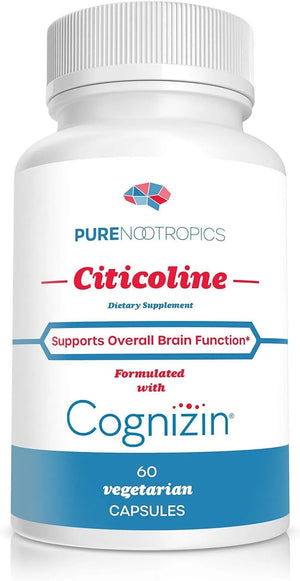 PURE NOOTROPICS - Pure Nootropics CDP Choline (Citicoline) 300Mg. 60 Capsulas - The Red Vitamin MX - Suplementos Alimenticios - {{ shop.shopifyCountryName }}