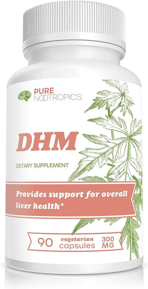 PURE NOOTROPICS - Pure Nootropics Dihydromyricetin (DHM) 300Mg. 90 Capsulas - The Red Vitamin MX - Suplementos Alimenticios - {{ shop.shopifyCountryName }}