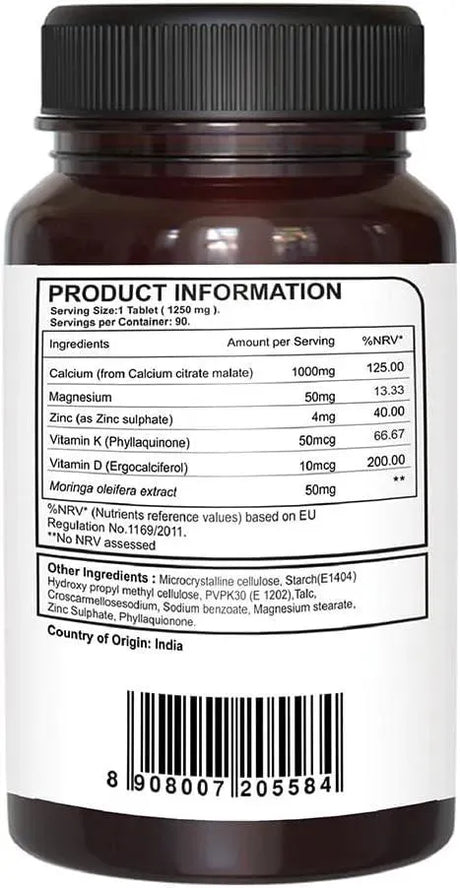 PURE NUTRITION - Pure Nutrition Ultra Calcium Citrate 1000Mg. 90 Tabletas - The Red Vitamin MX - Suplementos Alimenticios - {{ shop.shopifyCountryName }}