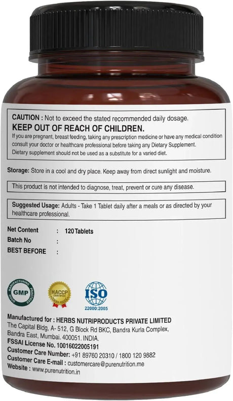 PURE NUTRITION - Pure Nutrition Ultra Calcium Citrate 1250Mg. 120 Tabletas - The Red Vitamin MX - Suplementos Alimenticios - {{ shop.shopifyCountryName }}