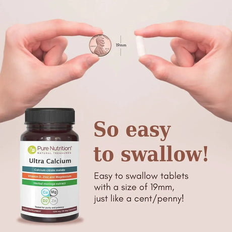 PURE NUTRITION - Pure Nutrition Ultra Calcium Citrate 1250Mg. 180 Tabletas - The Red Vitamin MX - Suplementos Alimenticios - {{ shop.shopifyCountryName }}