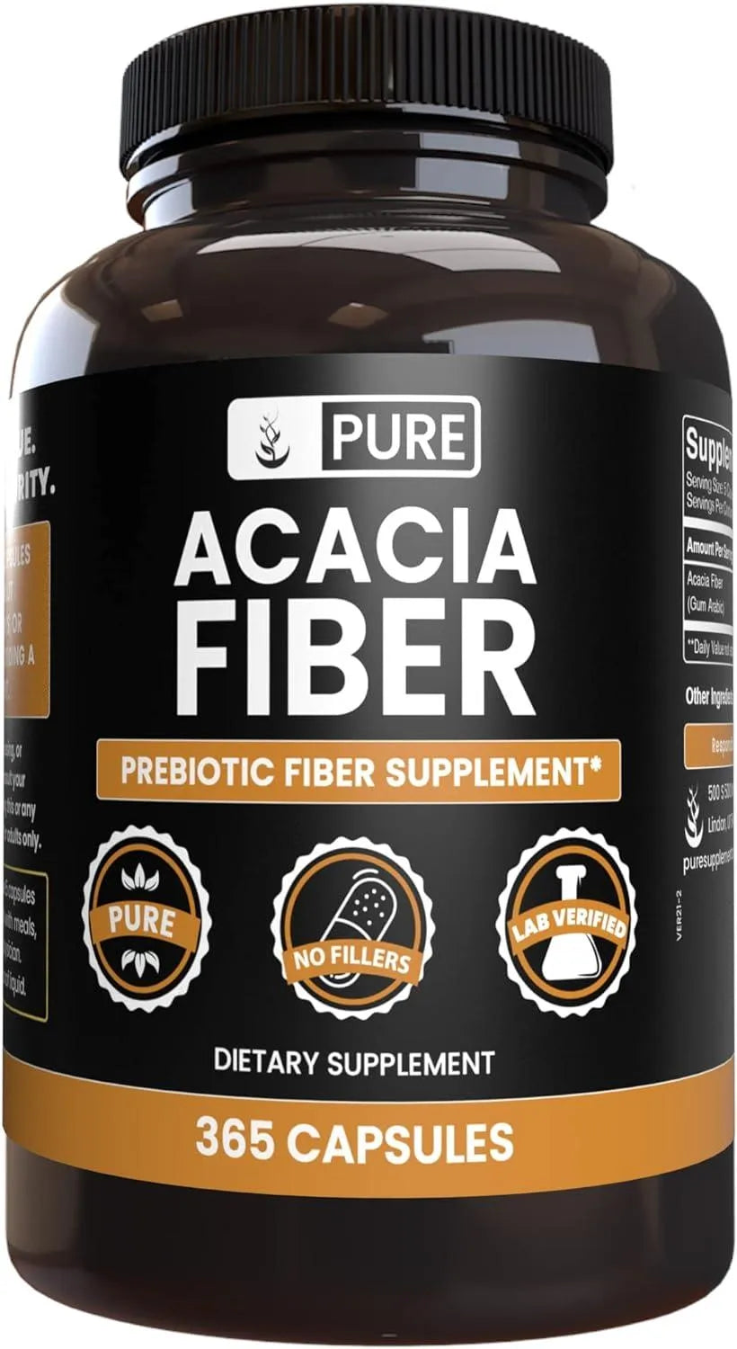 PURE ORIGINAL INGREDIENTS - Pure Original Ingredients Acacia Fiber 365 Capsulas - The Red Vitamin MX - Suplementos Alimenticios - {{ shop.shopifyCountryName }}