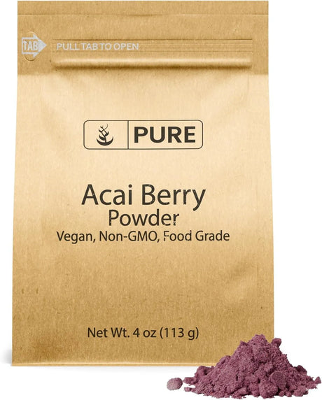 PURE ORIGINAL INGREDIENTS - Pure Original Ingredients Acai Berry Powder 113Gr. - The Red Vitamin MX - Suplementos Alimenticios - {{ shop.shopifyCountryName }}