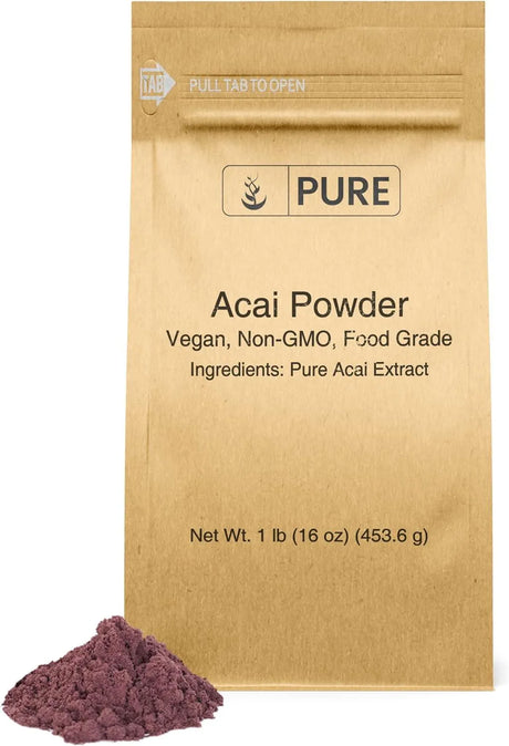 PURE ORIGINAL INGREDIENTS - Pure Original Ingredients Acai Berry Powder 453.6Gr. - The Red Vitamin MX - Suplementos Alimenticios - {{ shop.shopifyCountryName }}