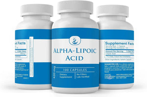 PURE ORIGINAL INGREDIENTS - Pure Original Ingredients Alpha-Lipoic Acid 100 Capsulas - The Red Vitamin MX - Suplementos Alimenticios - {{ shop.shopifyCountryName }}