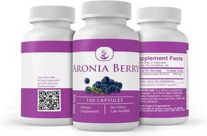 PURE ORIGINAL INGREDIENTS - Pure Original Ingredients Aronia Berry 100 Capsulas - The Red Vitamin MX - Suplementos Alimenticios - {{ shop.shopifyCountryName }}