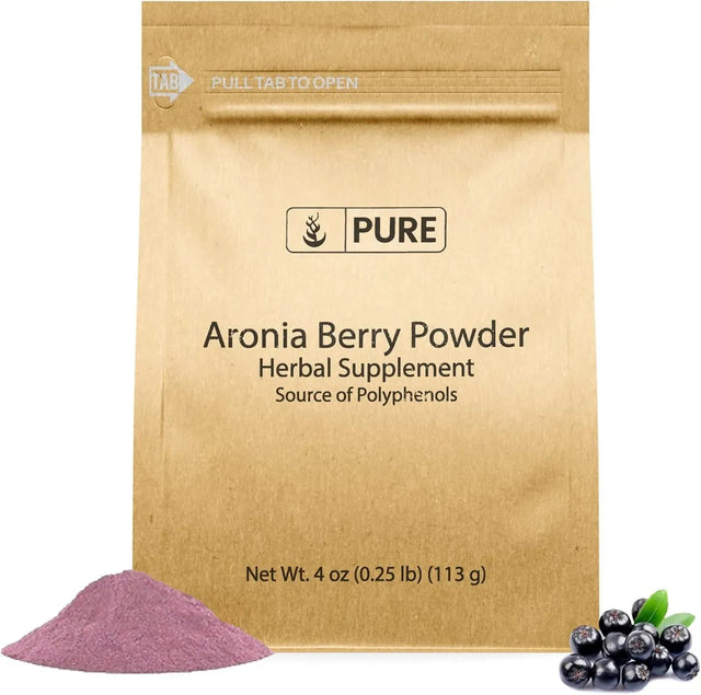 PURE ORIGINAL INGREDIENTS - Pure Original Ingredients Aronia Berry Powder 113Gr. - The Red Vitamin MX - Suplementos Alimenticios - {{ shop.shopifyCountryName }}