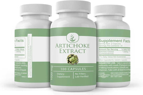 PURE ORIGINAL INGREDIENTS - Pure Original Ingredients Artichoke Extract 1020Mg. 100 Capsulas - The Red Vitamin MX - Suplementos Alimenticios - {{ shop.shopifyCountryName }}