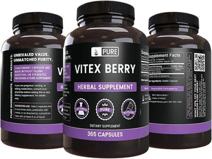 PURE ORIGINAL INGREDIENTS - Pure Original Ingredients Baya Casto Berry 365 Capsulas - The Red Vitamin MX - Suplementos Alimenticios - {{ shop.shopifyCountryName }}