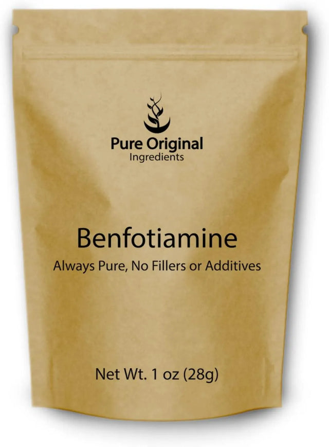 PURE ORIGINAL INGREDIENTS - Pure Original Ingredients Benfotiamine Powder 28Gr. - The Red Vitamin MX - Suplementos Alimenticios - {{ shop.shopifyCountryName }}