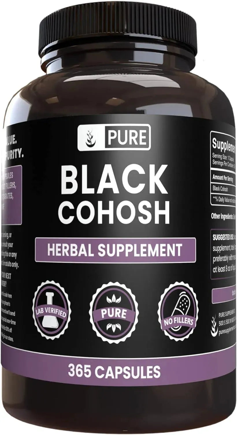 PURE ORIGINAL INGREDIENTS - Pure Original Ingredients Black Cohosh 365 Capsulas - The Red Vitamin MX - Suplementos Alimenticios - {{ shop.shopifyCountryName }}