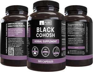 PURE ORIGINAL INGREDIENTS - Pure Original Ingredients Black Cohosh 365 Capsulas - The Red Vitamin MX - Suplementos Alimenticios - {{ shop.shopifyCountryName }}