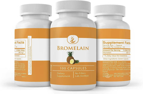 PURE ORIGINAL INGREDIENTS - Pure Original Ingredients Bromelain 100 Capsulas - The Red Vitamin MX - Suplementos Alimenticios - {{ shop.shopifyCountryName }}