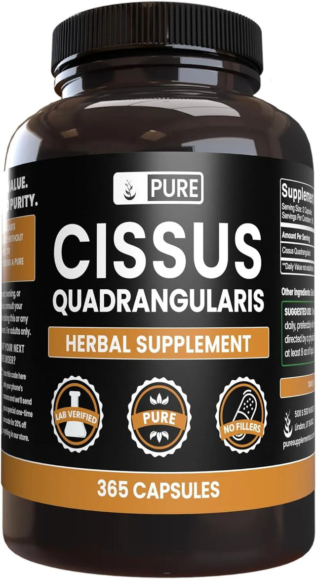 PURE ORIGINAL INGREDIENTS - Pure Original Ingredients Cissus Quadrangularis 365 Capsulas - The Red Vitamin MX - Suplementos Alimenticios - {{ shop.shopifyCountryName }}