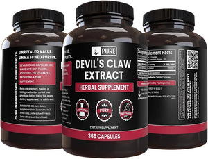 PURE ORIGINAL INGREDIENTS - Pure Original Ingredients Devil's Claw 365 Capsulas - The Red Vitamin MX - Suplementos Alimenticios - {{ shop.shopifyCountryName }}