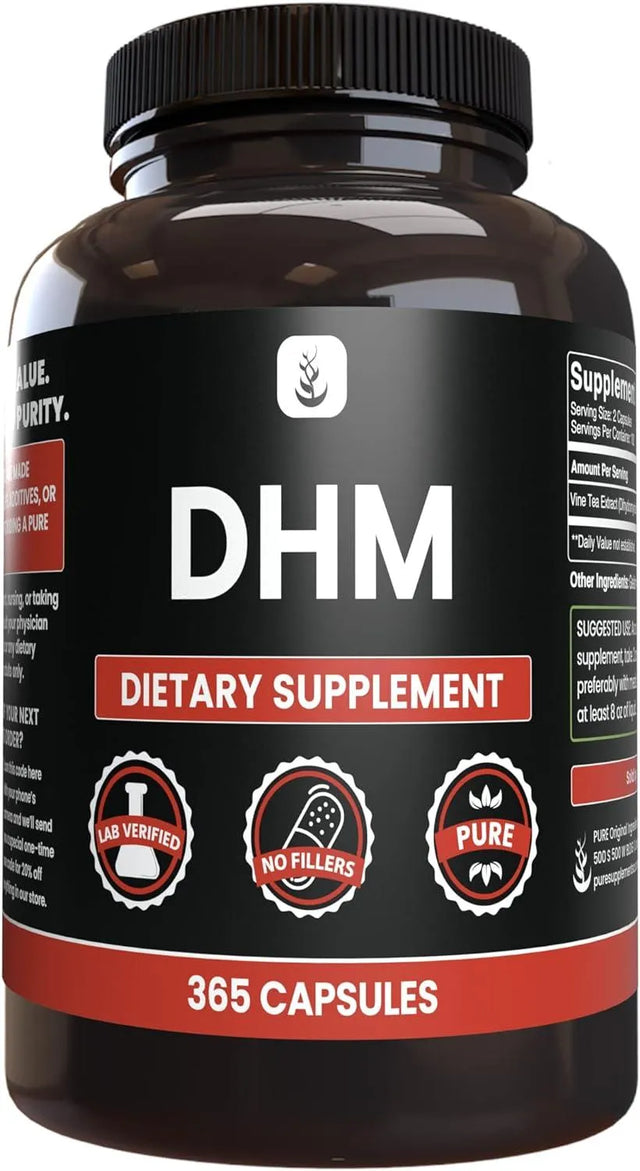 PURE ORIGINAL INGREDIENTS - Pure Original Ingredients DHM 365 Capsulas - The Red Vitamin MX - Suplementos Alimenticios - {{ shop.shopifyCountryName }}