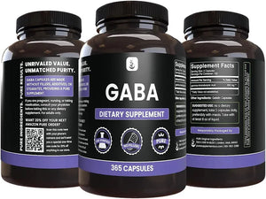 PURE ORIGINAL INGREDIENTS - Pure Original Ingredients GABA 365 Capsulas - The Red Vitamin MX - Suplementos Alimenticios - {{ shop.shopifyCountryName }}