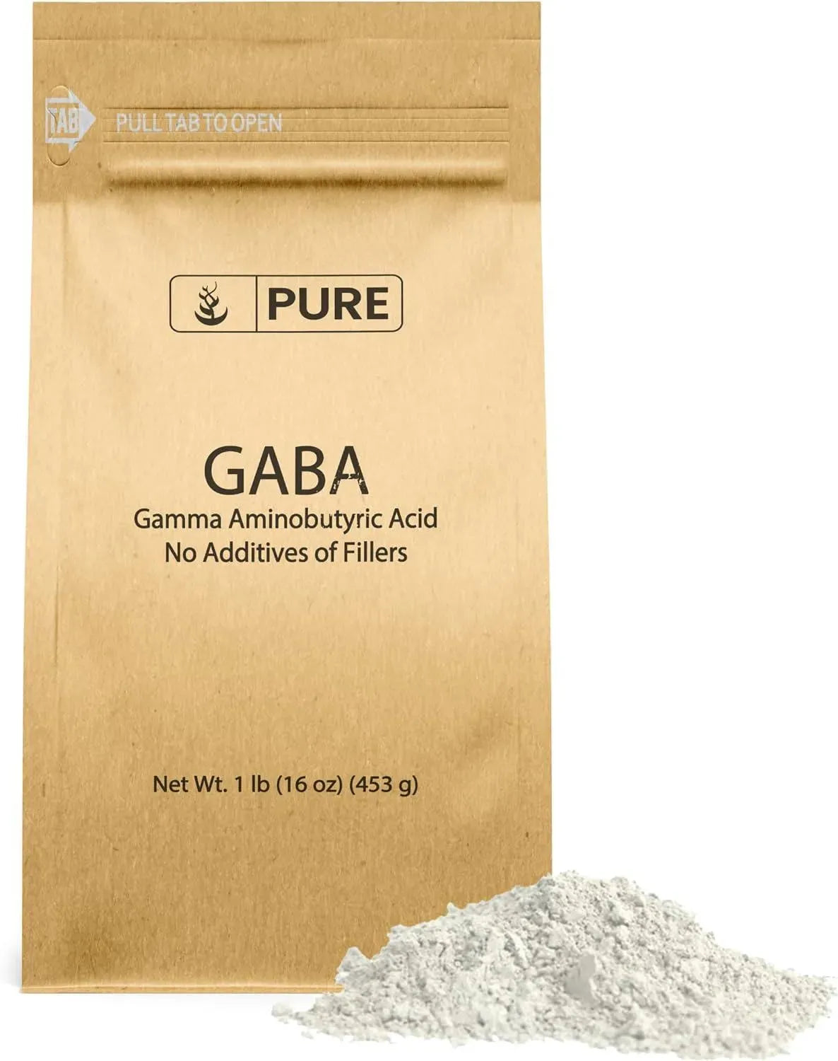 PURE ORIGINAL INGREDIENTS - Pure Original Ingredients Gamma Aminobutyric Acid (GABA) Powder 453Gr. - The Red Vitamin MX - Suplementos Alimenticios - {{ shop.shopifyCountryName }}