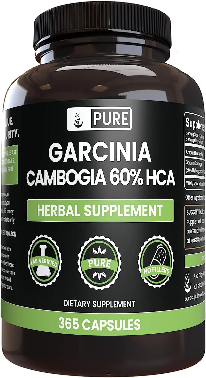 PURE ORIGINAL INGREDIENTS - Pure Original Ingredients Garcinia Cambogia 365 Capsulas - The Red Vitamin MX - Suplementos Alimenticios - {{ shop.shopifyCountryName }}