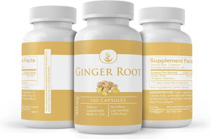 PURE ORIGINAL INGREDIENTS - Pure Original Ingredients Ginger Root 100 Capsulas - The Red Vitamin MX - Suplementos Alimenticios - {{ shop.shopifyCountryName }}