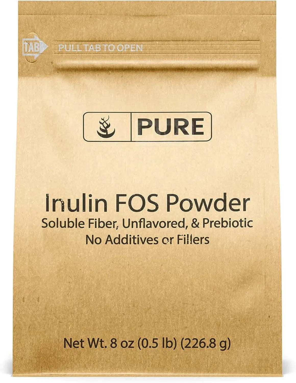 PURE ORIGINAL INGREDIENTS - Pure Original Ingredients Inulin FOS Powder 226.8Gr. - The Red Vitamin MX - Suplementos Alimenticios - {{ shop.shopifyCountryName }}