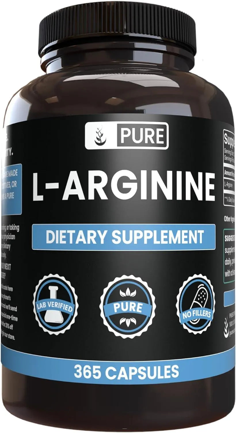 PURE ORIGINAL INGREDIENTS - Pure Original Ingredients L-Arginine 365 Capsulas - The Red Vitamin MX - Suplementos Alimenticios - {{ shop.shopifyCountryName }}