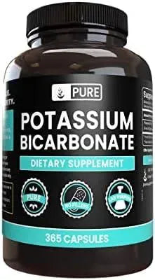 PURE ORIGINAL INGREDIENTS - Pure Original Ingredients Potassium Bicarbonate 365 Capsulas - The Red Vitamin MX - Suplementos Alimenticios - {{ shop.shopifyCountryName }}