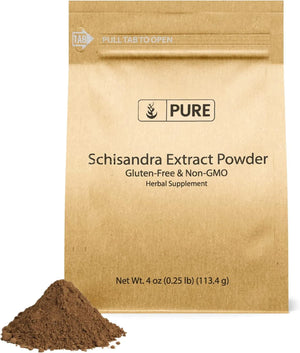 PURE ORIGINAL INGREDIENTS - Pure Original Ingredients Schisandra Extract Powder 113.4 Gr. - The Red Vitamin MX - Suplementos Alimenticios - {{ shop.shopifyCountryName }}