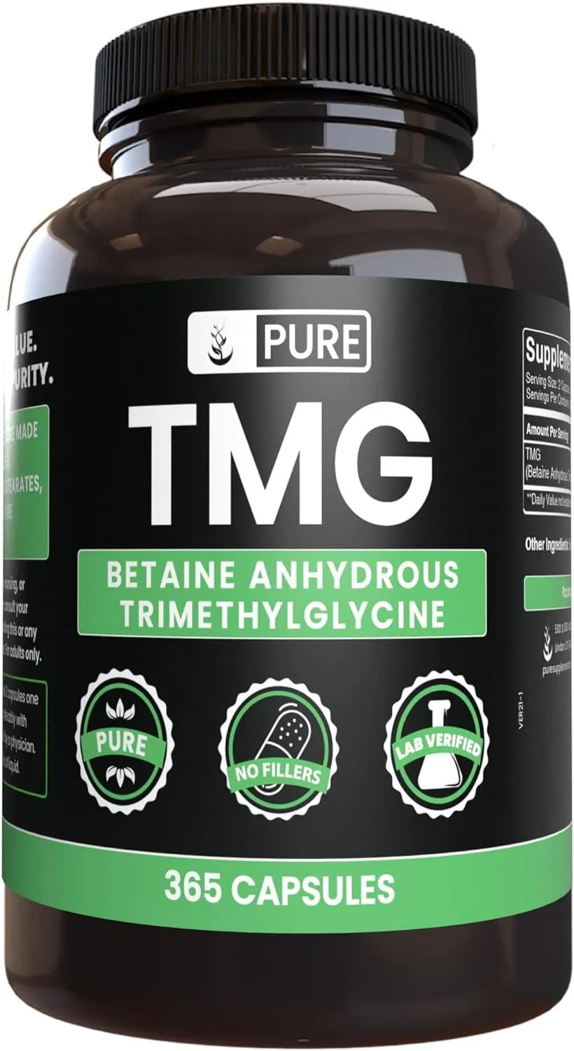 PURE ORIGINAL INGREDIENTS - Pure Original Ingredients TMG 365 Capsulas - The Red Vitamin MX - Suplementos Alimenticios - {{ shop.shopifyCountryName }}